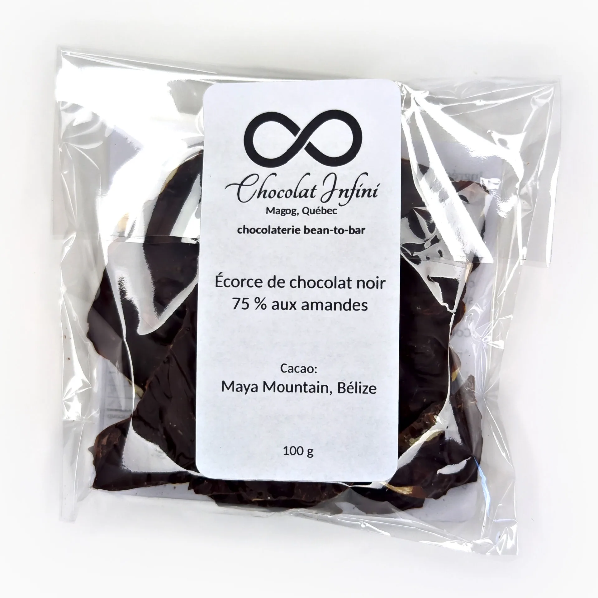 75 % Chocolate Bark with Roasted Almonds - Image 2
